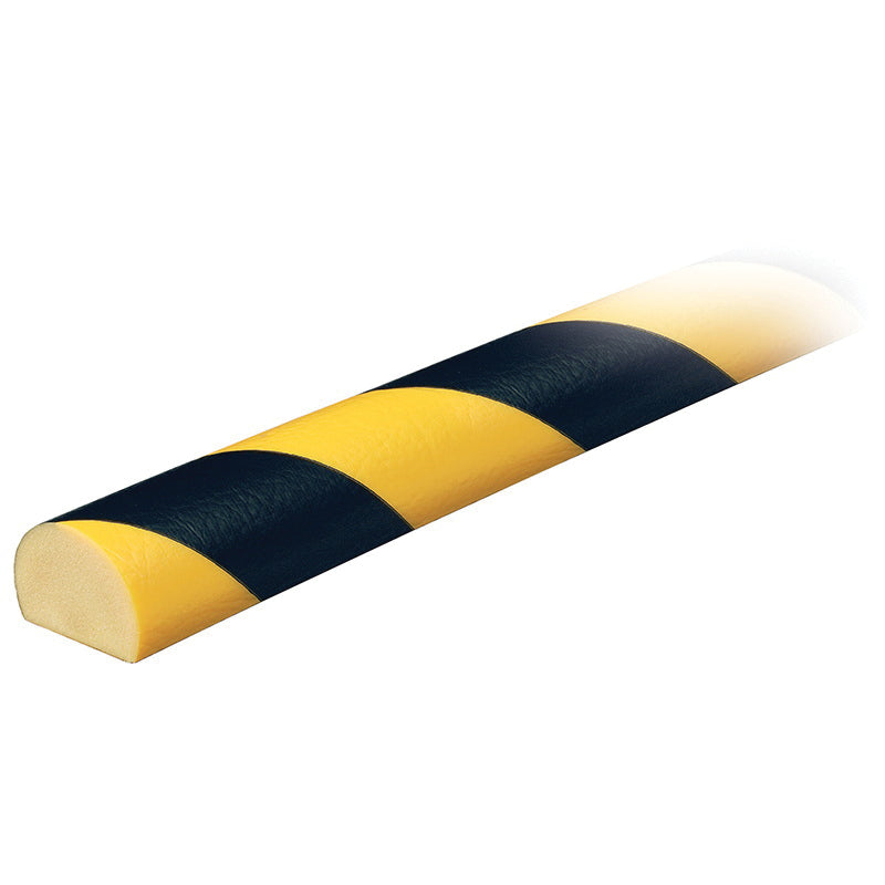 Knuffi Bumper Guards Ideal Whs Innovations 60-6720 Knuffi Model C Surface Bumper Guard Black/Yellow 5M