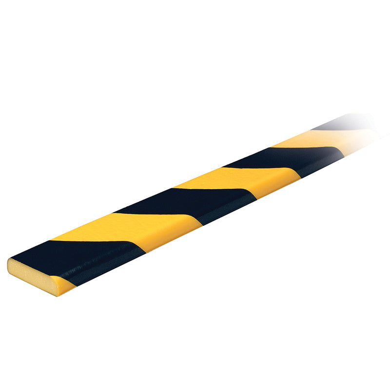 Knuffi Bumper Guards Ideal Whs Innovations 60-6750 Knuffi Model F Surface Bumper Guard Black/Yellow 5M