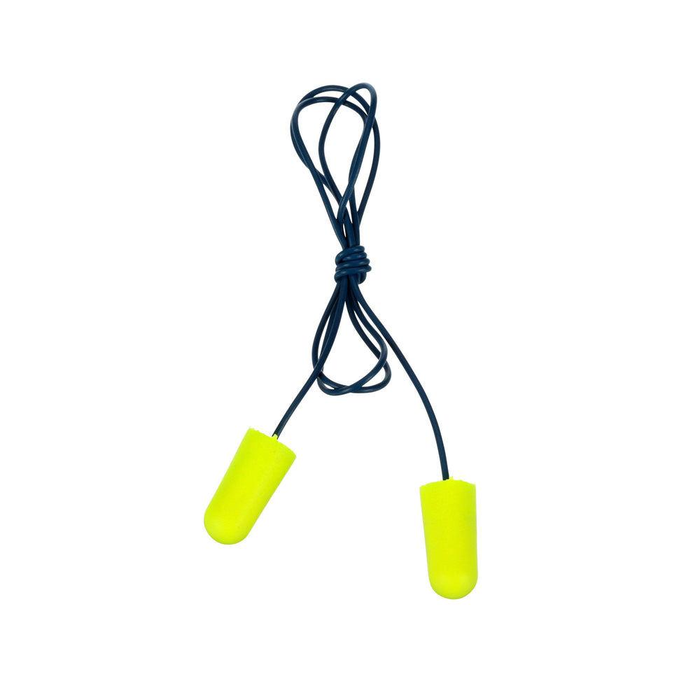 Corded Ear Plugs 3M 311-4106 E-A-Rsoft Metal Detectable Corded Earplugs Yellow
