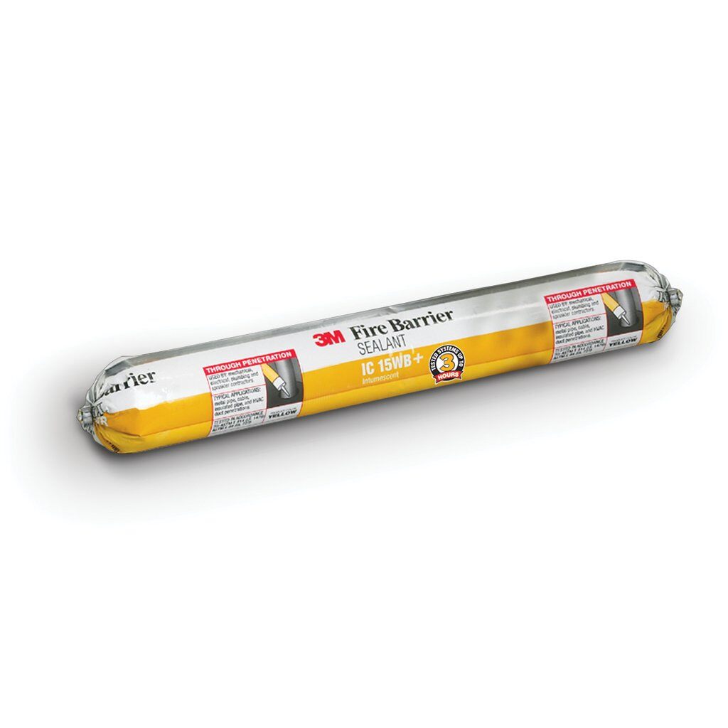Fire Barriers 3M IC15WB+20OZ Fire Barrier Sealant Ic 15Wb+ Sausage 20 Fl. Oz.