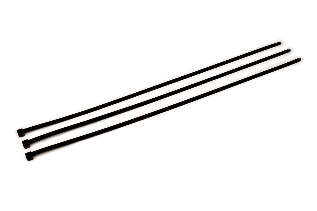 3M CT36BK175-L Ct36Bk175-L 36 Inch Black 175 Lb Cable Tie - 50 Pcs/Bag (53185) Can Ct36Bk175-L