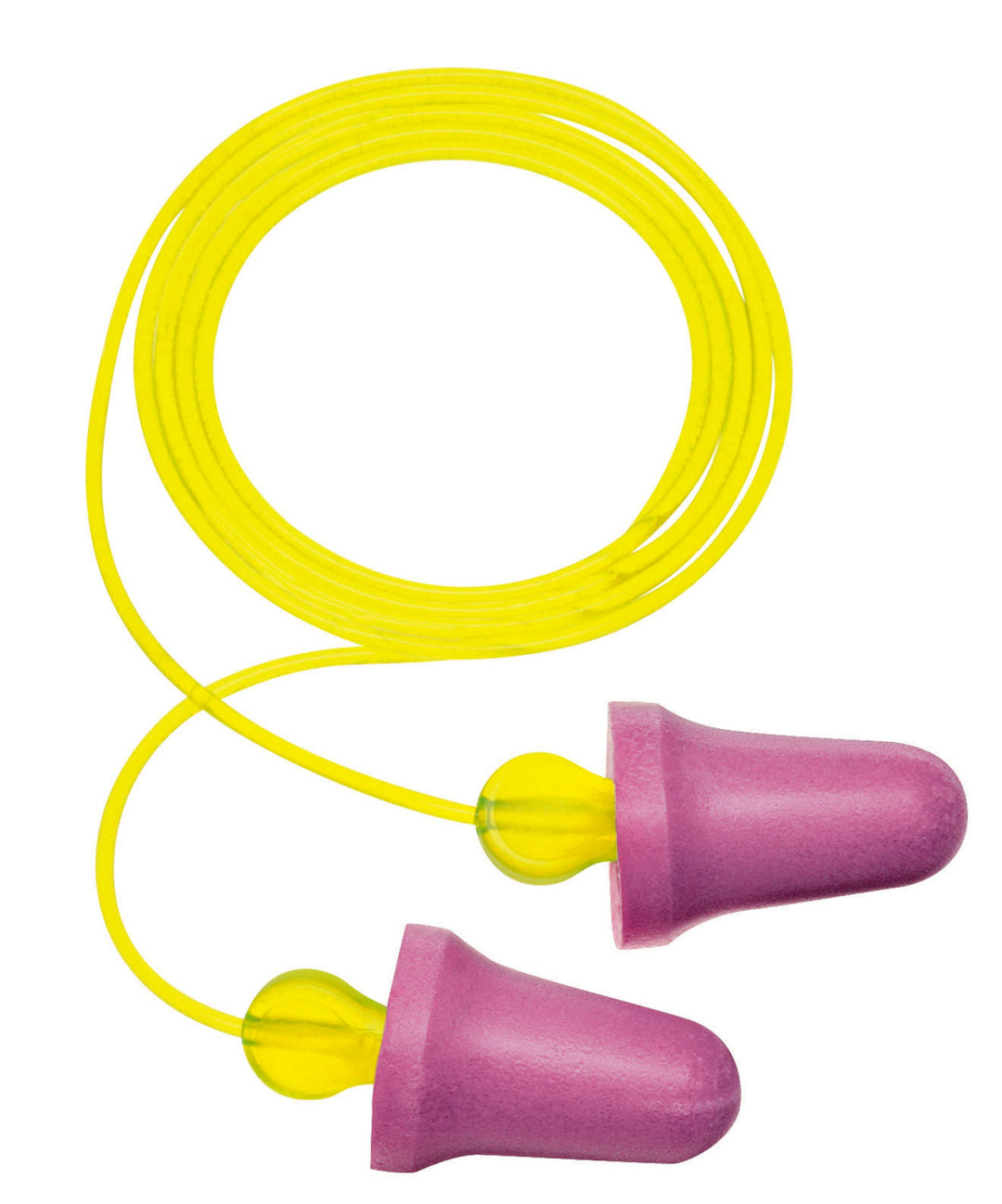 Corded Ear Plugs 3M P2001 No-Touch Foam Corded Plugs Purple