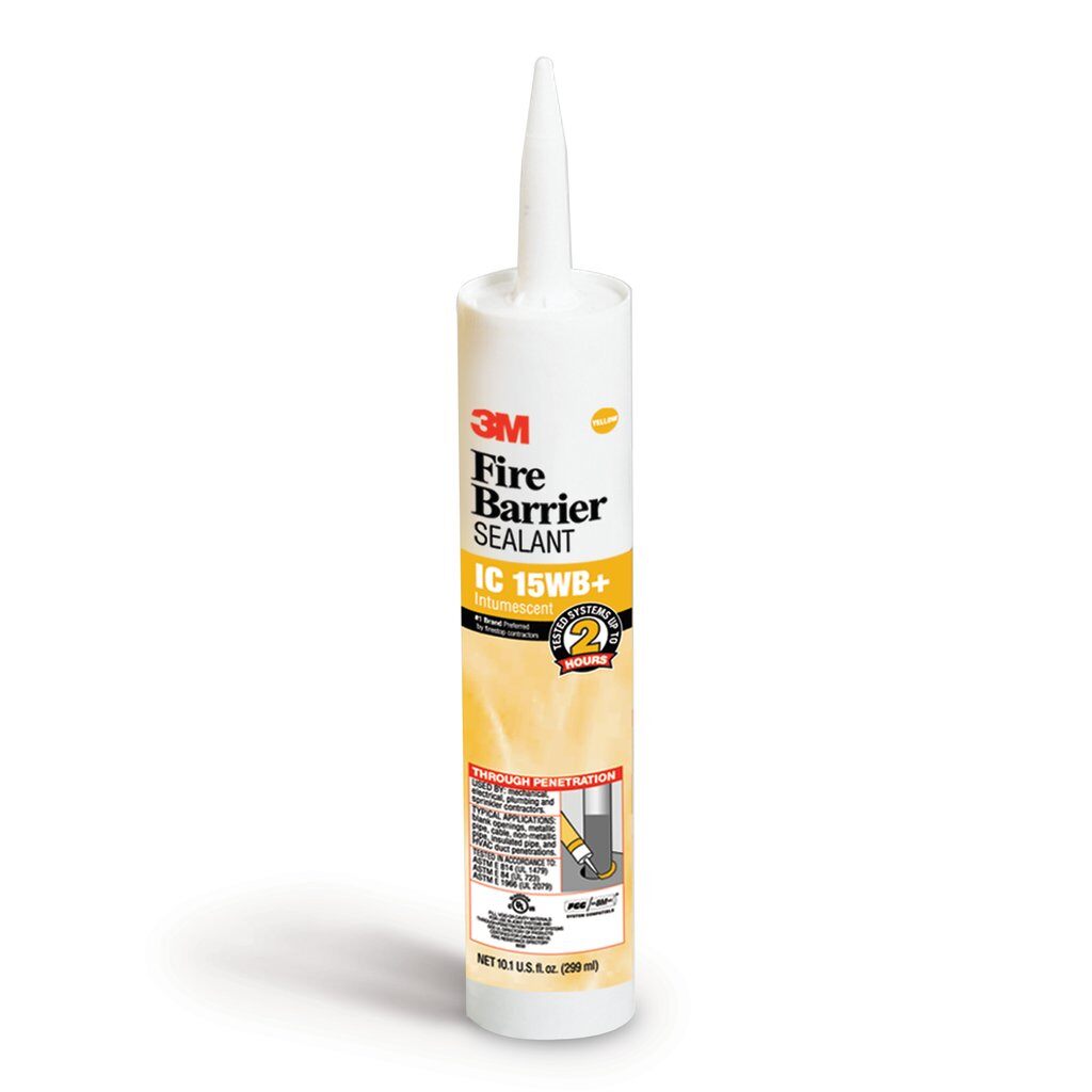 Fire Barriers 3M IC15WB+10.1OZ Fire Barrier Sealant Ic Cartridge 15Wb+ 10.1 Fl. Oz.