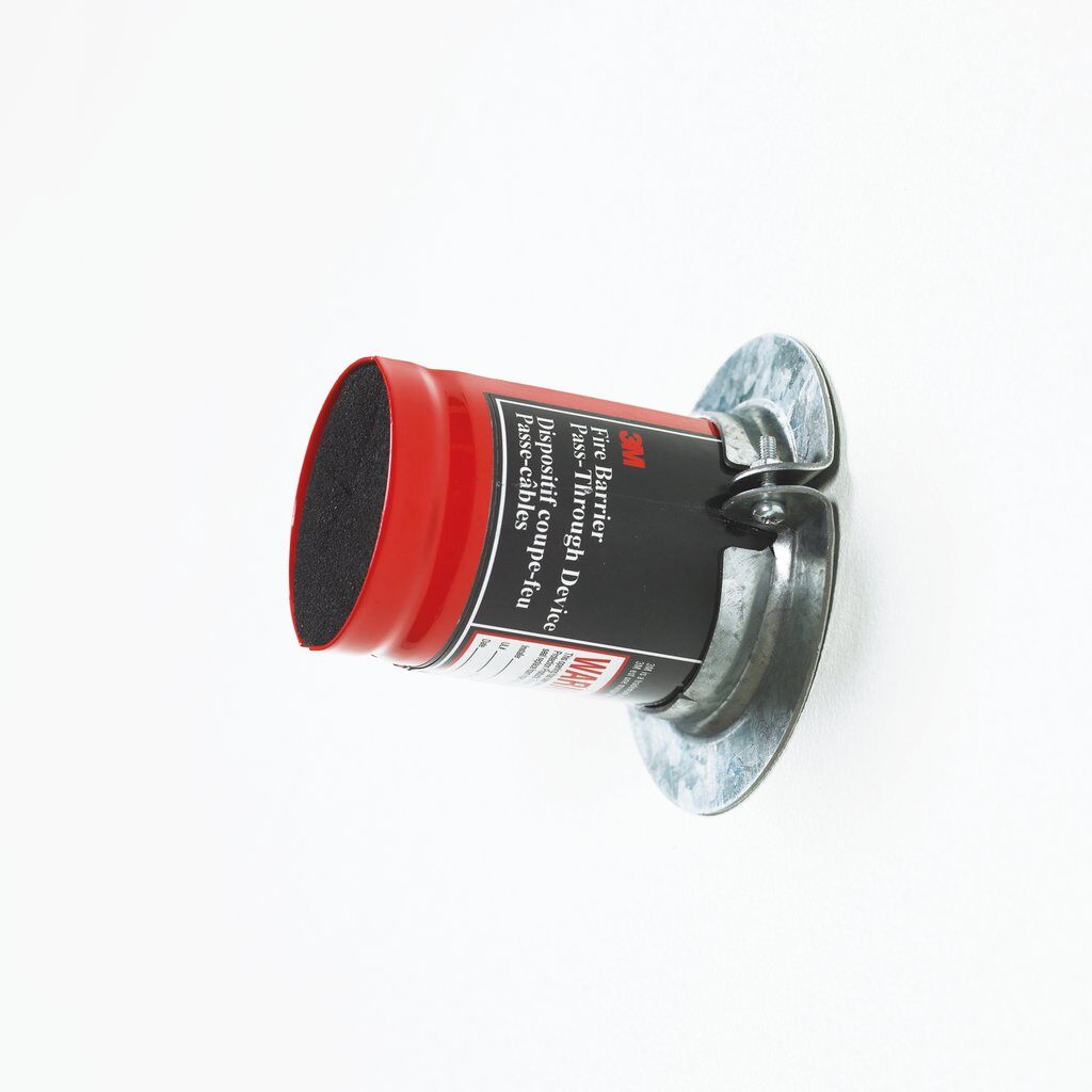 Fire Barriers 3M PT2RSMB Fire Barrier Pass-Through Mounting Brackets Pt2Rmb 2 in Pair Round