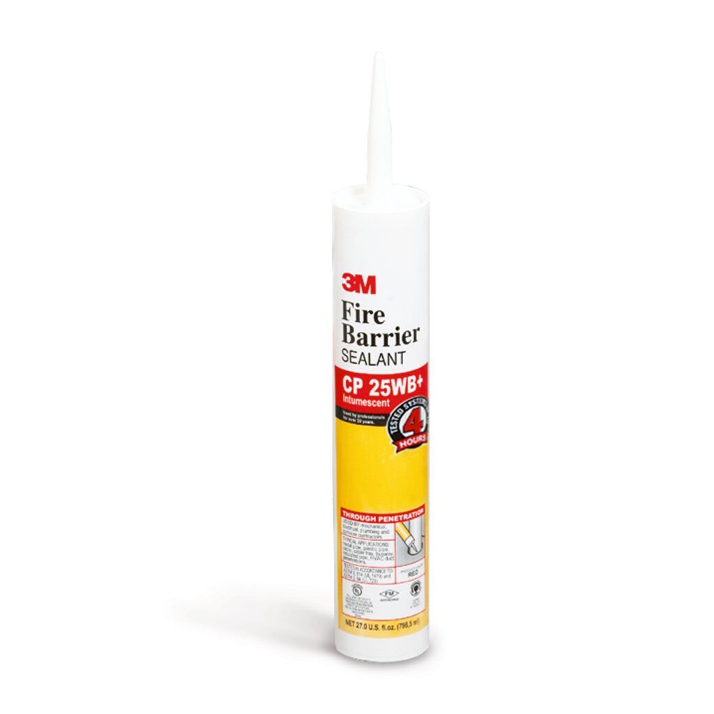 Fire Barriers 3M CP25WB+27OZ Fire Barrier Sealant Cp 25Wb+ 27 Fl. Oz. Cartridge