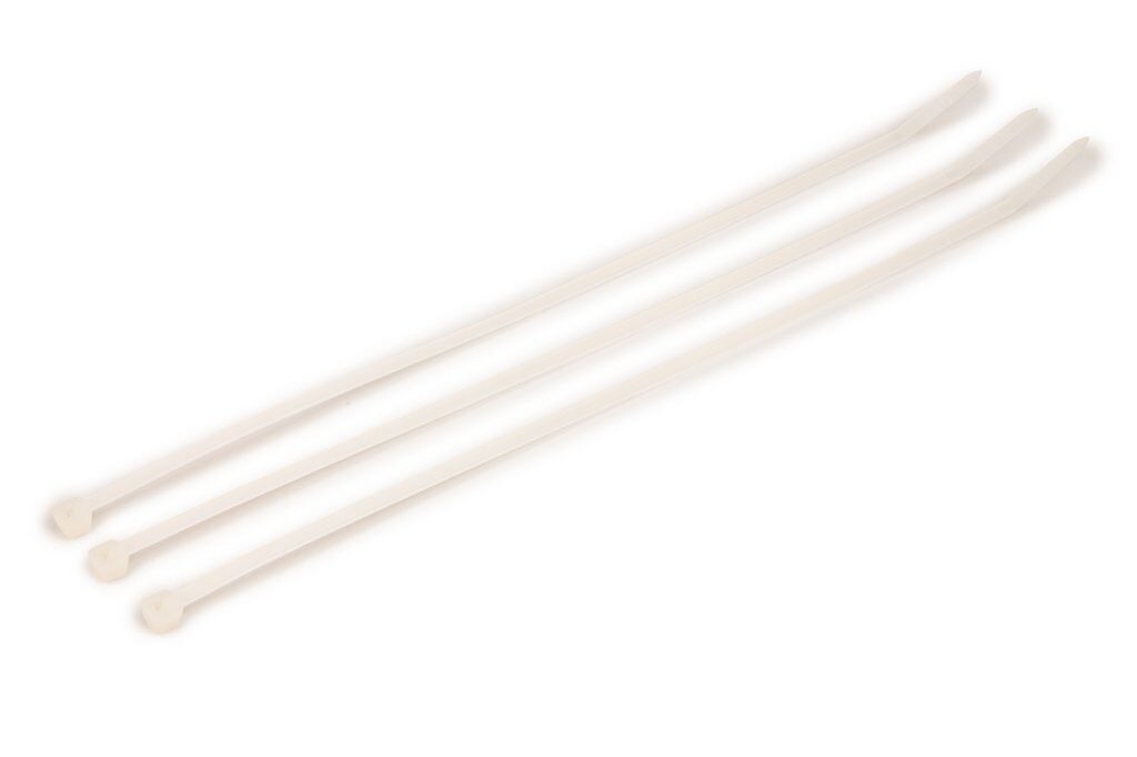 3M CT11NT50-C 3M Miniature Cable Tie, CT11NT50-C, natural, 11 in (27.94 cm) 3M CT11NT50-C