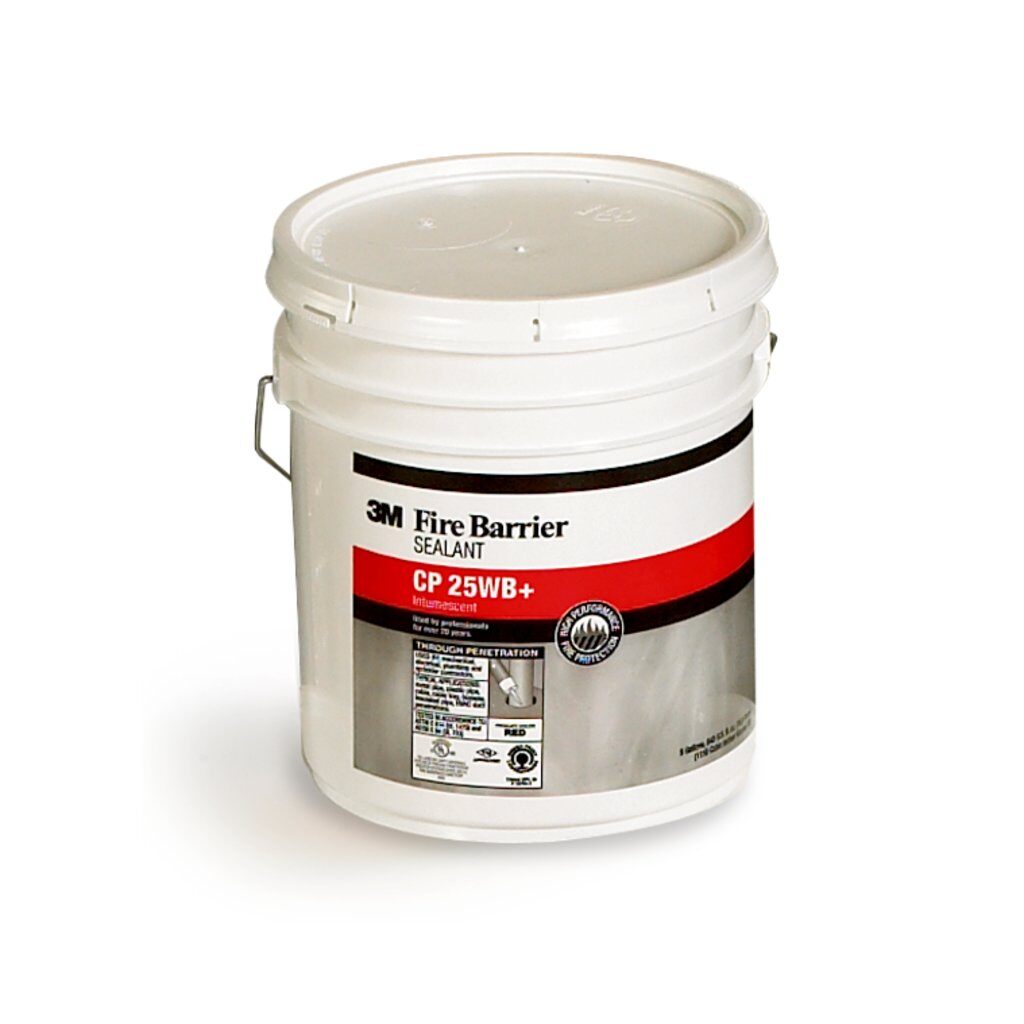 Fire Barriers 3M CP25WB+5GAL Fire Barrier Sealant Cp 25Wb+ 5 Gallon Pail