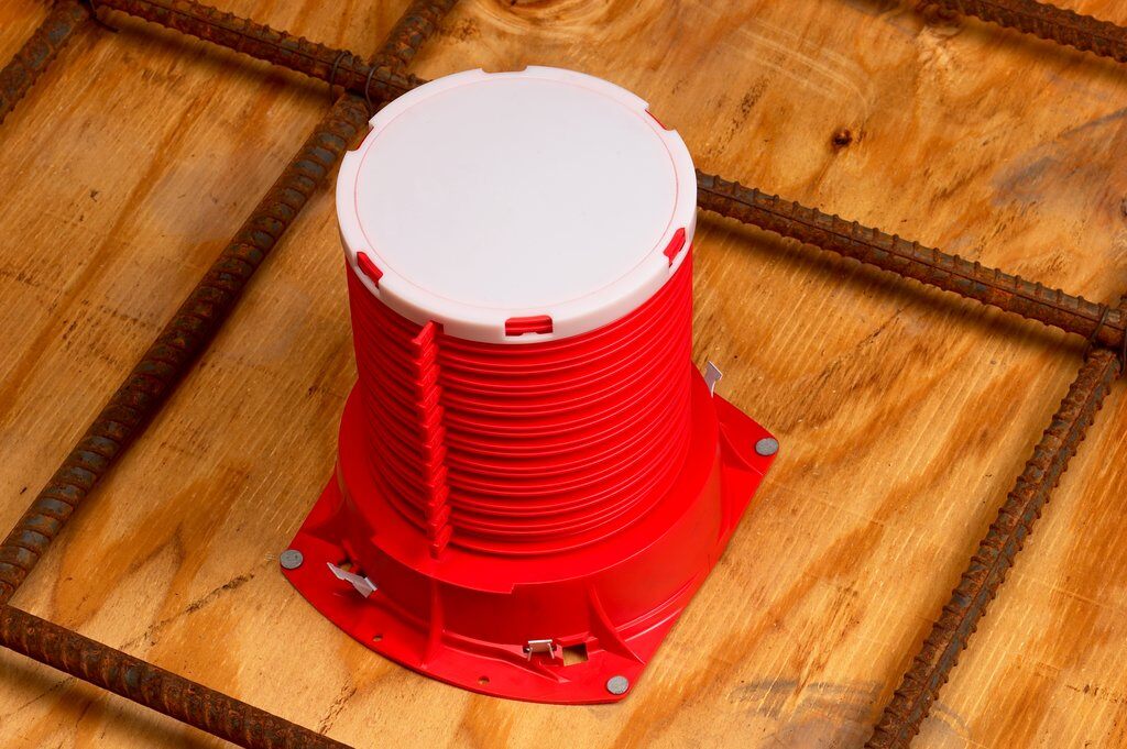 Fire Barriers 3M 3MCID Fire Barrier Cast-in-Device For Metal Pipes 3 in