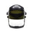 Jet 14230 Quad? 500 Series Face Shield - Chin and Side Guard - Ratcheting - Polycarbonate - Clear - Anti-Fog - Flip-up Shade 5 IR Visor JACKSON 14230