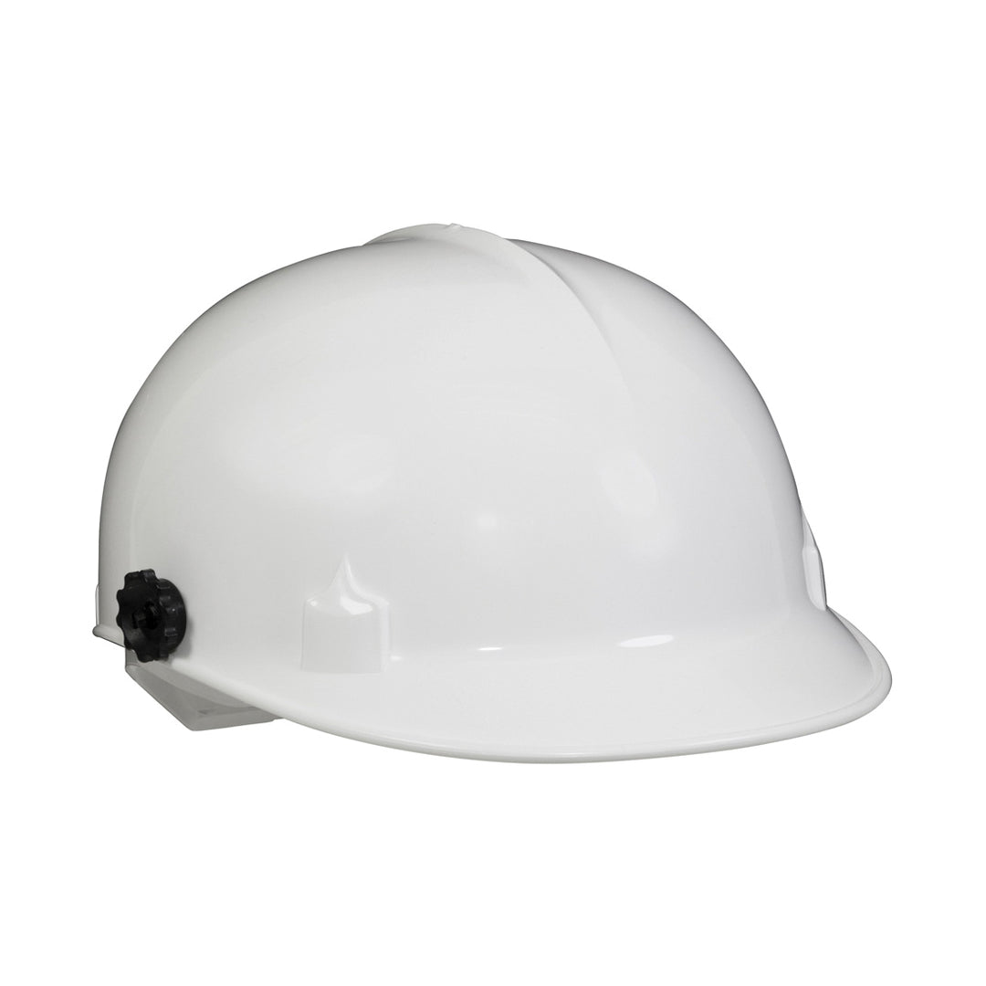 Jet 20186 C10 Bump Cap Hard Hats - Front Brim Style - White with Face Shield Attachment JACKSON 20186