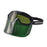 Jet 21002 GPL500 Series Premium Safety Goggles with Detachable Face Shield - Green JACKSON 21002