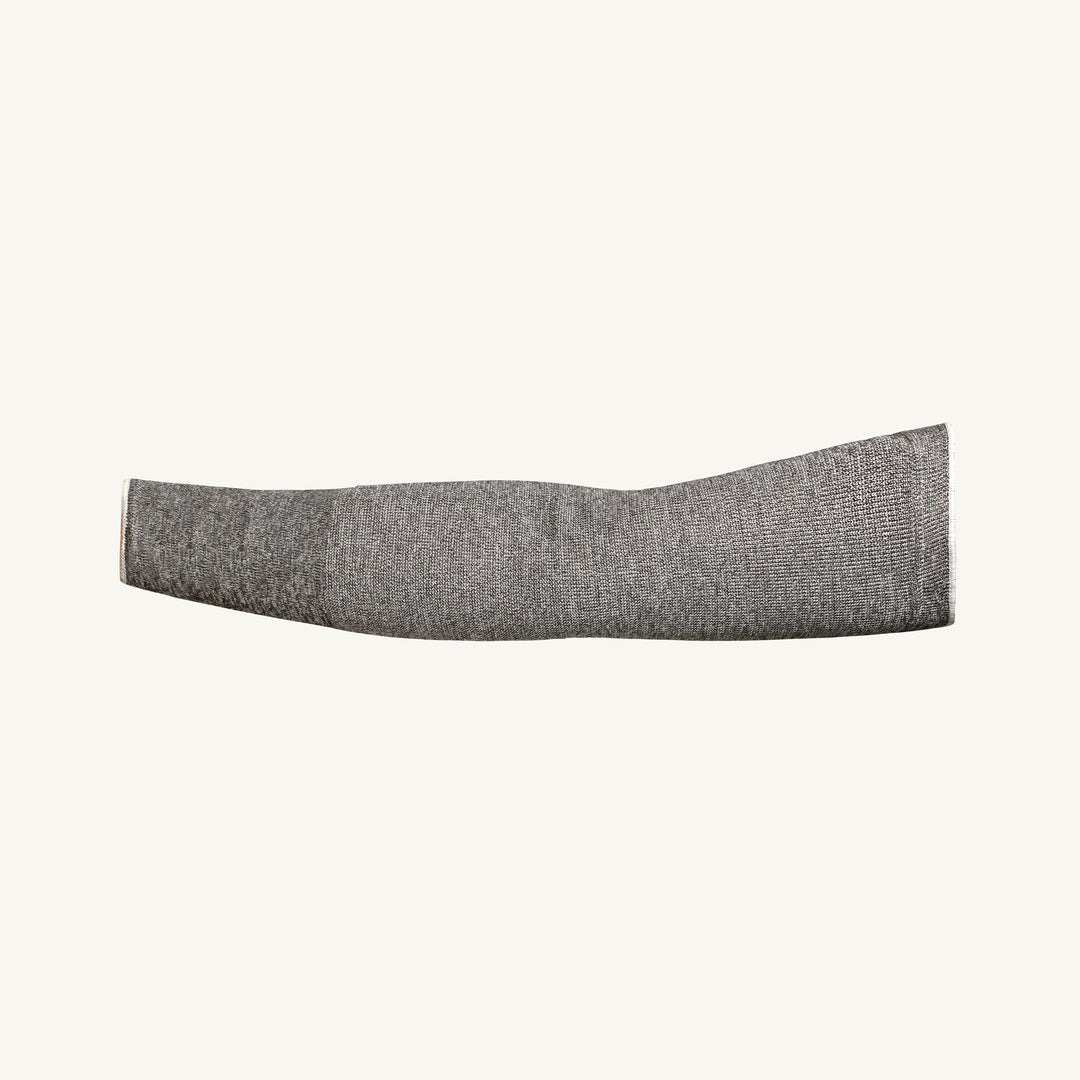 Reusable Sleeves Superior Glove KTAG1T18/S Sleeve Grey Tapered Knit Singer Layer 18 Inch (Small)