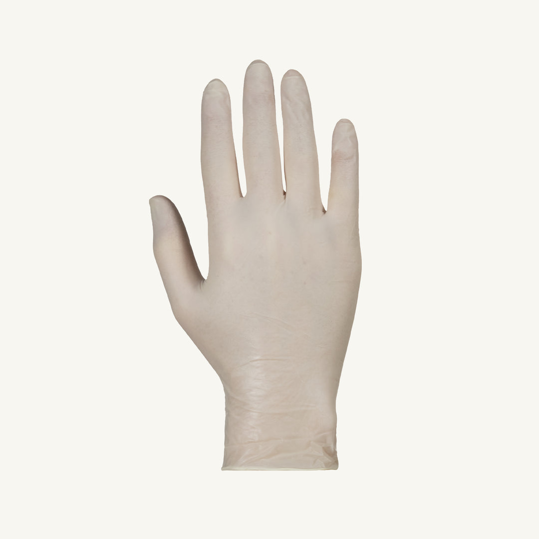 Disposable Gloves Superior Glove RDLPF-L Disposable Gloves - Medical Textured Latex Powder-Free (Large)