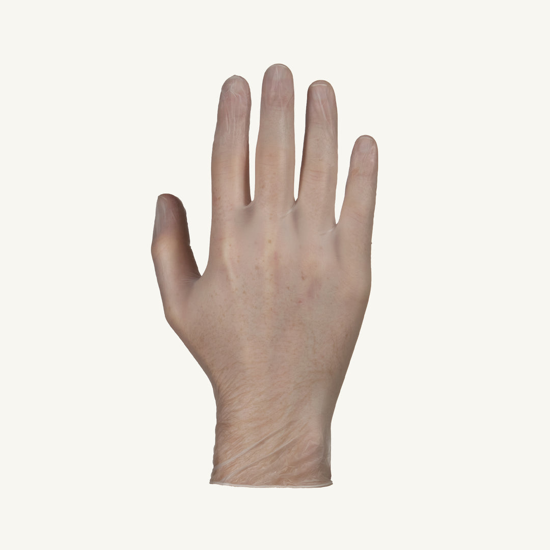 Disposable Gloves Superior Glove RDVPF/L Disposable Vinyl Gloves - Powder-Free (Large)