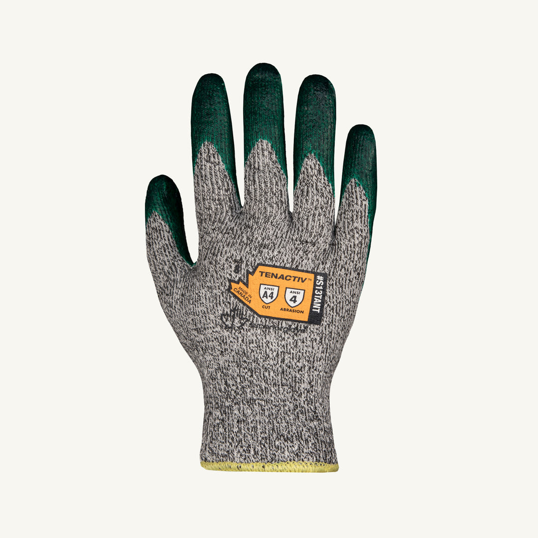 Reusable Gloves Superior Glove S13TANT-9 13-Gauge High Performance Cut-Resistant Gloves with Zedcoat Nitrile Coated Palms (Size 9)