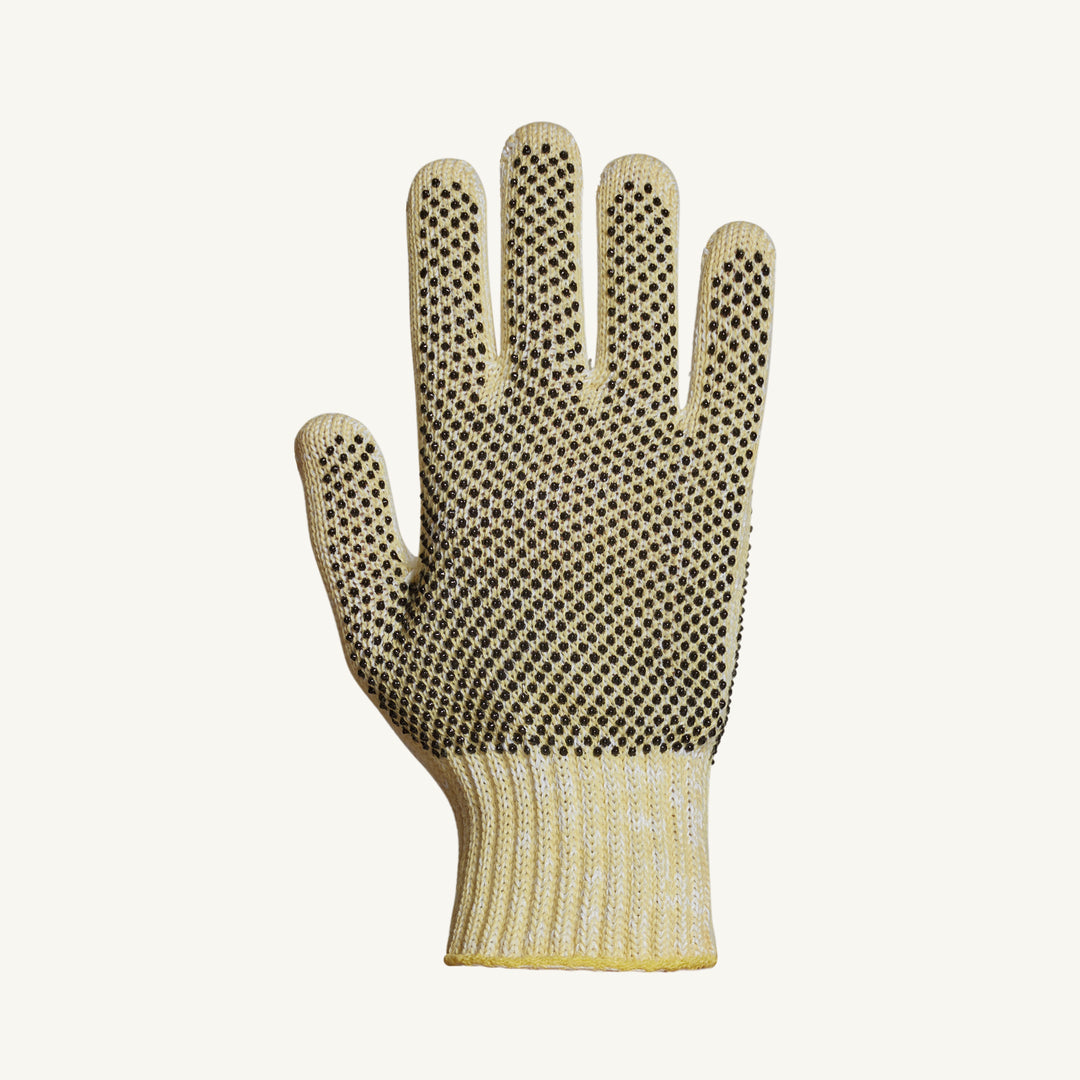 Reusable Gloves Superior Glove SPGRK2D/XL Cut and Heat Resistant Gloves with Acrylic Liner and PVC Dotted Both Sides (X-Large)