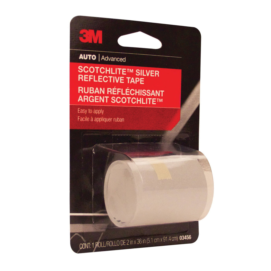 Safety Tapes 3M 03456C Reflective Tape 03456C Silver (2 Inch x 36 Inch)