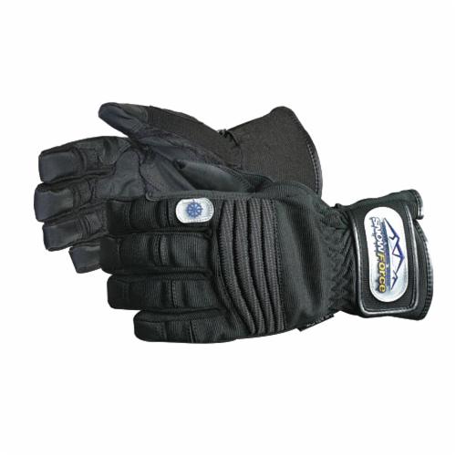 Reusable Gloves Superior Glove SNOW388V Extreme Cold Winter Gloves with Clarino Palms and PVC Patches - Velcro Cuffs (Large)