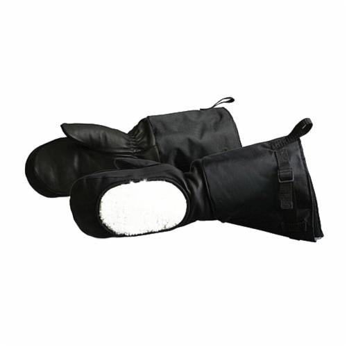Reusable Gloves Superior Glove SNOWD200L Deluxe Calf-Skin Extreme Cold Weather Mitt with Removable Thinsulate Foam Lining (One Size)