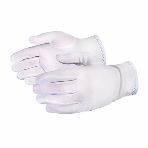 Reusable Gloves Superior Glove MLNF-10 Lint Free Nylon Painters/Inspectors Gloves - Slip-On Style (Size 10)