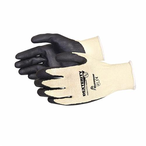 Reusable Gloves Superior Glove S13KFNT-10 Kevlar Gloves with Foam Nitrile Coated Palms (Size 10)