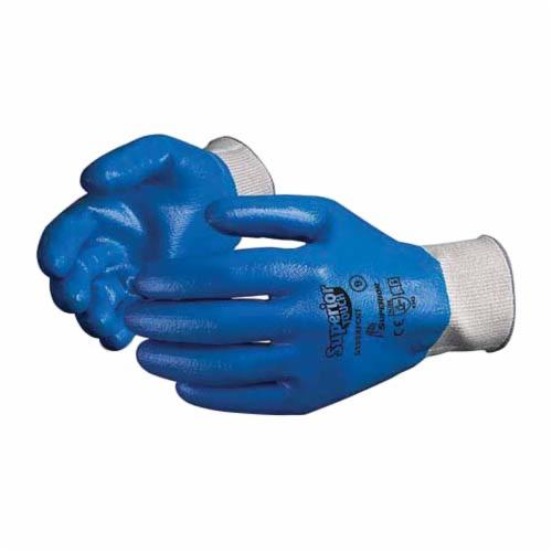 Reusable Gloves Superior Glove S13SXFCNT0 Knit HPPE Gloves with Full Nitrile Coating (Size 10)