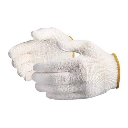 Reusable Gloves Superior Glove S13CL/XL Stretch Fit Gloves - String Knit Cotton/Lycra (X-Large)