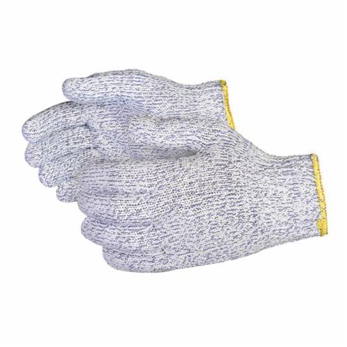 Reusable Gloves Superior Glove SNF/M Sure-Knit Heavy Weight Nylon Gloves in Speckled Blue (Medium)
