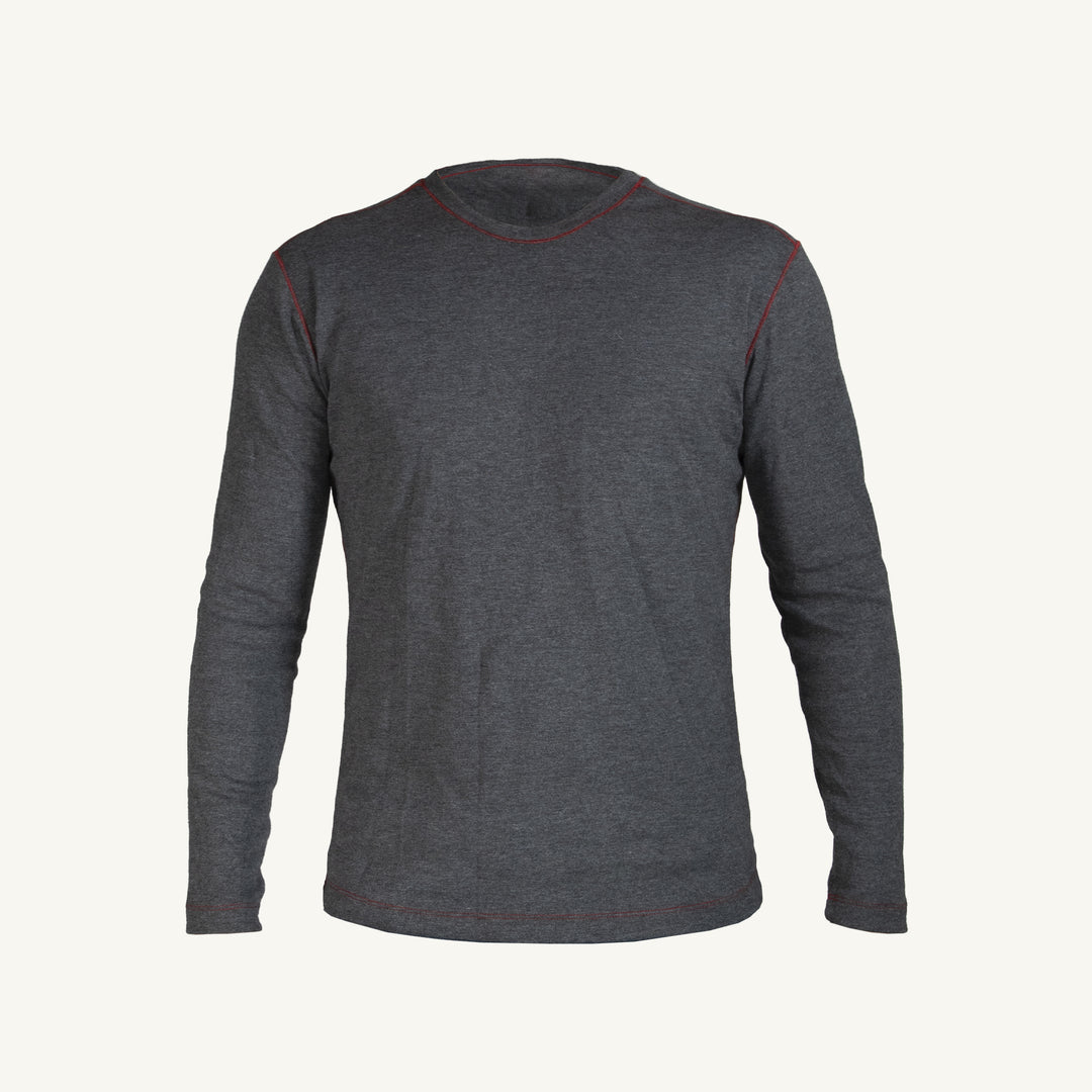 Superior Glove TSKVFR/M T-Shirt - Supera Fr Blended Kermel Viscose Long Sleeves Arc Flash 6.1 Cal/Cm2 250Gsm