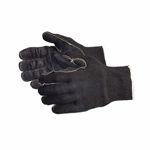 Reusable Gloves Superior Glove SBTAKLP/XL Cut-Resistant Glove with Split Leather Palms in Black (X-Large)