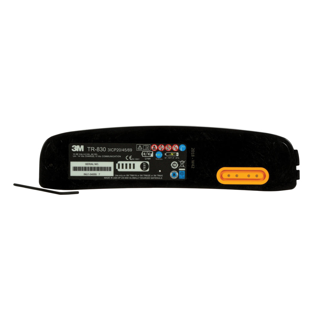 3M TR-830 3M Versaflo Battery TR-830/94243(AAD), Intrinsically Safe, for TR-800 PAPR 1 EA/Case 3M TR-830