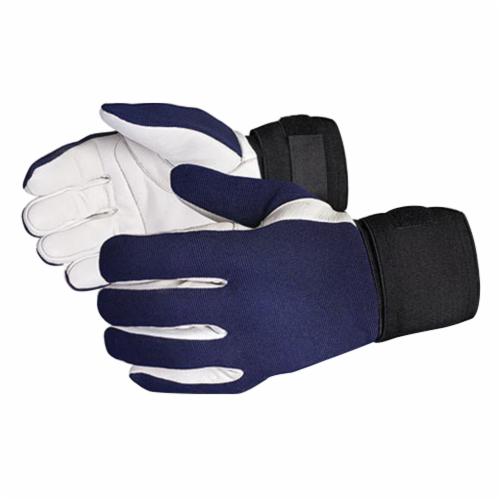 Reusable Gloves Superior Glove VIBGV/L Vibration Dampening Gloves in Goat-Skin Leather with Wrist Support (Large)
