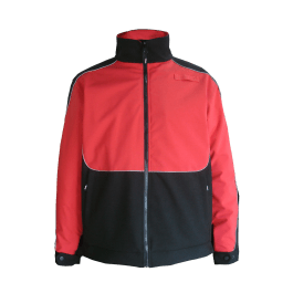 Viking Evolution EV500BR-XL  ~  Waterproof/Breathable Jacket with 80 GSM ThermoMAXX Insulation in Black/Red (X-Large) - Ariba Safety