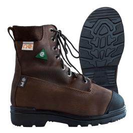 Tatra F6817-6  ~  Internal Flexguard Leather Safety Boots - 8 Inch (Size 6) - Ariba Safety