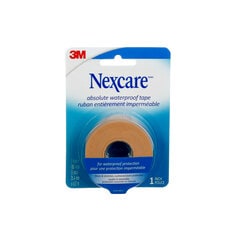3M 731-CA Nexcare Absolute Waterproof Tape 731-CA 1 in x 180 in (25.4 mm x 4.6 m) 1/Pack 3M 7100187754