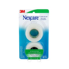 3M 771-2PK-CA Nexcare Flexible Clear Tape 771-2PK-CA 1 in x 360 in (25.4 mm x 9.1 m) 2/Pack 3M 7100195679