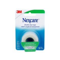 3M 771-CA Nexcare Flexible Clear Tape 771-CA 1 in x 360 in (25.4 mm x 9.1 m) 1/Pack 3M 7100187758