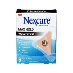 Bandages 3M MHWH-06-CA Nexcare Max-Hold Heel/Hand Waterproof Bandages 7100187634