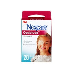 Bandaging, Gauze, Pads & Wraps 3M 1539 Nexcare Opticlude Orthoptic Eye Patch Tan Regular Size 20 Patches Per Box