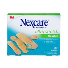 3M CS203-CA Nexcare Ultra Stretch Bandages CS203-CA Assorted Sizes 80/Pack 3M 7100228848