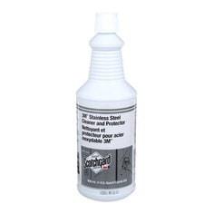 3M F-SSCP 3M Stainless Steel Cleaner and Protector, F-SSCP, with Scotchgard , Ready-to-Use with Flip-Top Cap, 1 qt (946.4 mL) bottles, 6/case 3M F-SSCP