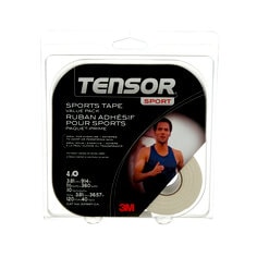 3M 201967-CA Tensor Sports Tape 201967 White 1 1/2 in x 360 in 4/Pack Value Pack 3M 7100240587