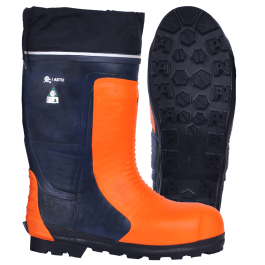 Viking Bushwacker VW58-3-11  ~  Winter Safety Boots with Grade 3 Chainsaw Protection and Steel Toe (Size 11) - Ariba Safety
