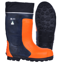 Viking Bushwacker VW58-3-6  ~  Winter Safety Boots with Grade 3 Chainsaw Protection and Steel Toe (Size 6) - Ariba Safety
