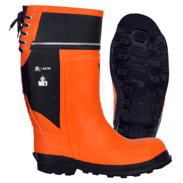 Viking Timberwolf VW68-1-12  ~  Safety Boots - Grade 3 Chainsaw Protection and Lug Sole (Size 12) - Ariba Safety