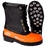 Viking Black Tusk VW79-9  ~  Leather Forestry Boots with Caulked Sole (Size 9) - Ariba Safety