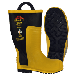 Viking Firefighter VW91-6.5  ~  Flame-resistant Chainsaw Boots with Kevlar Nomex Lining (Size 6.5) - Ariba Safety