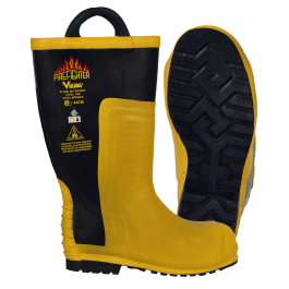 Viking Firefighter VW91-7  ~  Flame-resistant Chainsaw Boots with Kevlar Nomex Lining (Size 7) - Ariba Safety