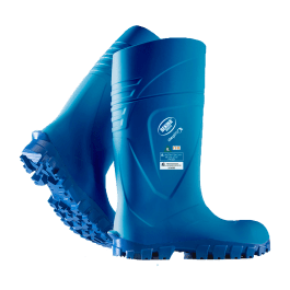 Bekina StepliteX X290BB-8  ~  Waterproof Safety PU Boots with Composite Toe & Midsole in Blue (Size 8) - Ariba Safety