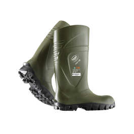 Bekina StepliteX X290GB-8  ~  Waterproof PU Safety Boots with Composite Toe & Midsole in Green (Size 8) - Ariba Safety
